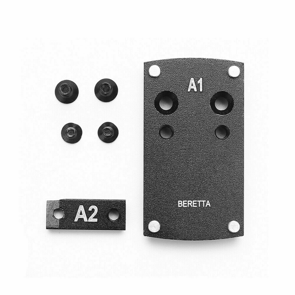 Red Dot Mounting Plate for Beretta 92 - Burris, Vortex, Viper, Venom, Docter