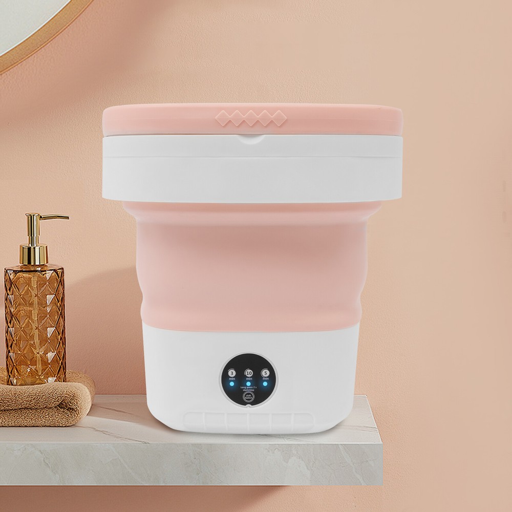 36W Mini Foldable Washing Machine - Ideal for Intimates & Small Garments