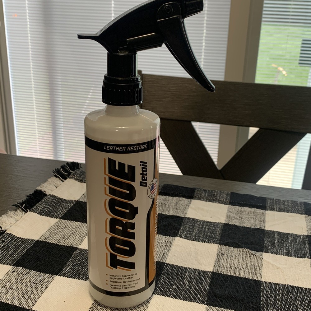 Torque Detail Leather Restore Read 90% Full !!!