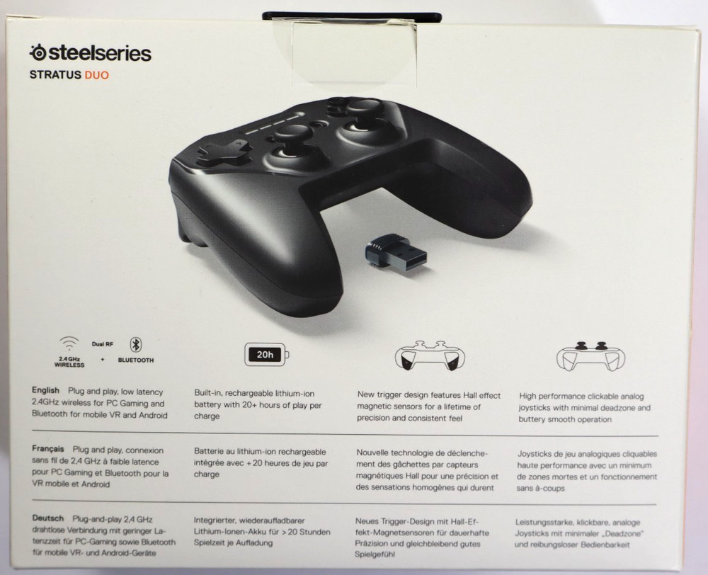SteelSeries Stratus Duo High Performance Wireless Controller
