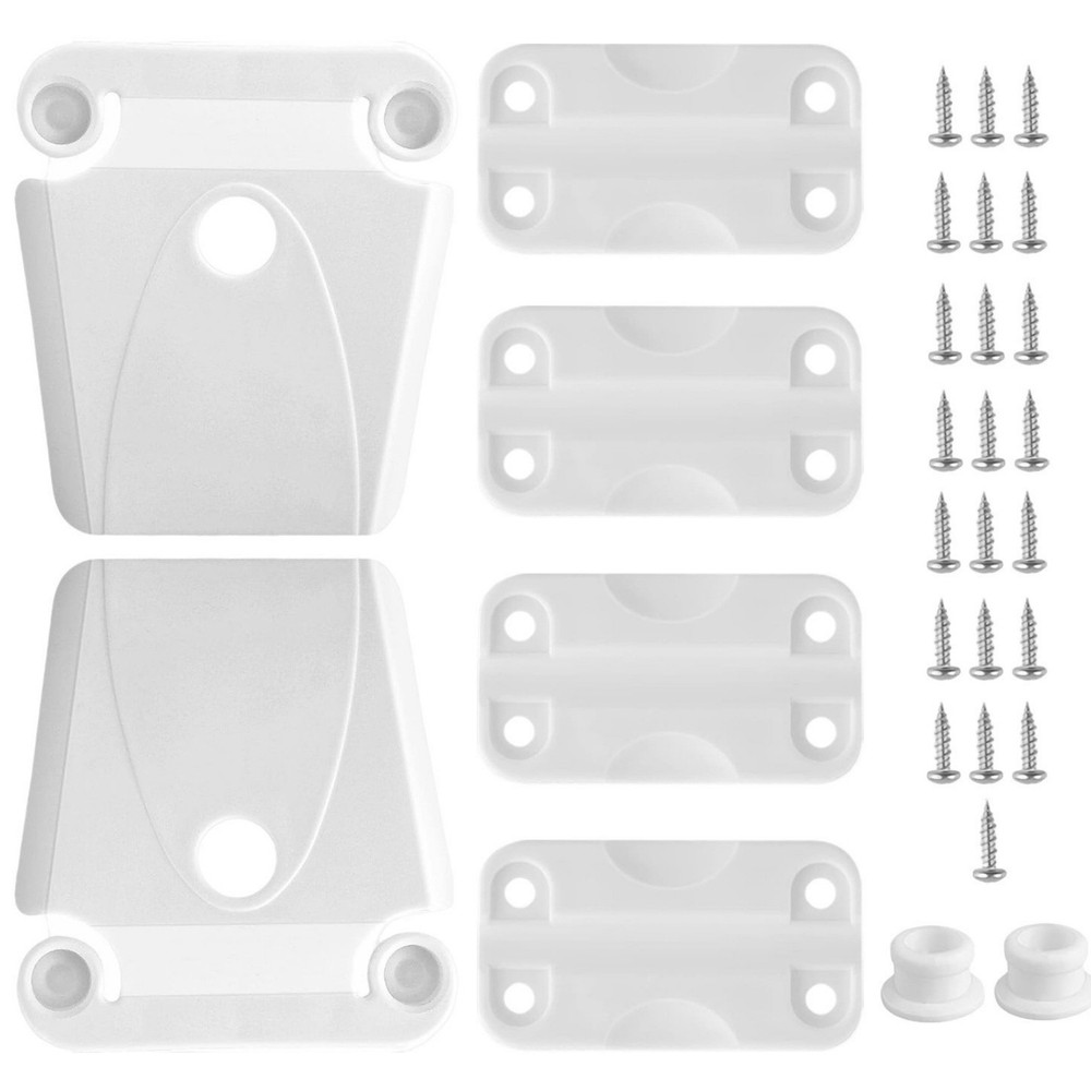 Replacement Hinges and Latches Kit for Igloo Coolers 25-165 Quart Models