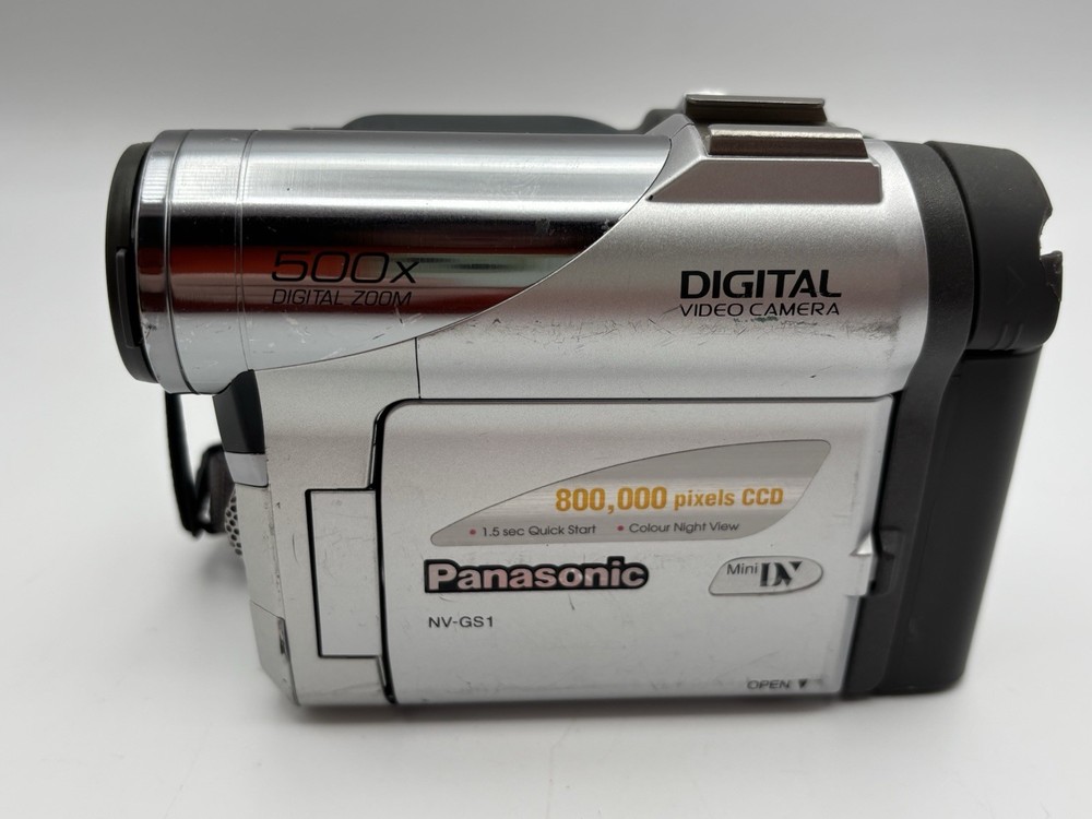 Panasonic GS1B Camcorder With Charger - Grey
