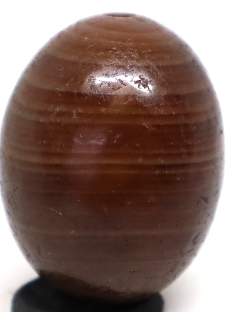 Genuine Ancient Large Agate Dzi Bead in Perfect Condition over 2000 Years Old