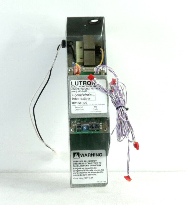 Lutron HomeWorks Interactive HWI-MI-120 Module With Cable