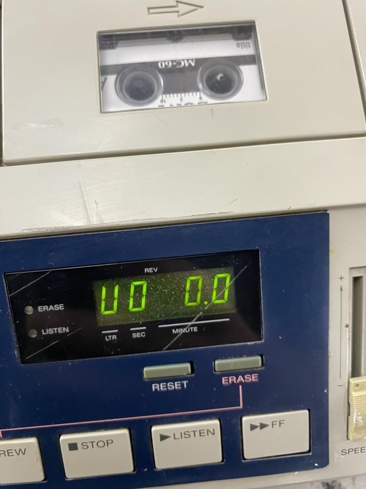 SONY BM-815 MICRO TRANSCRIBER MADE IN JABAN TESTED