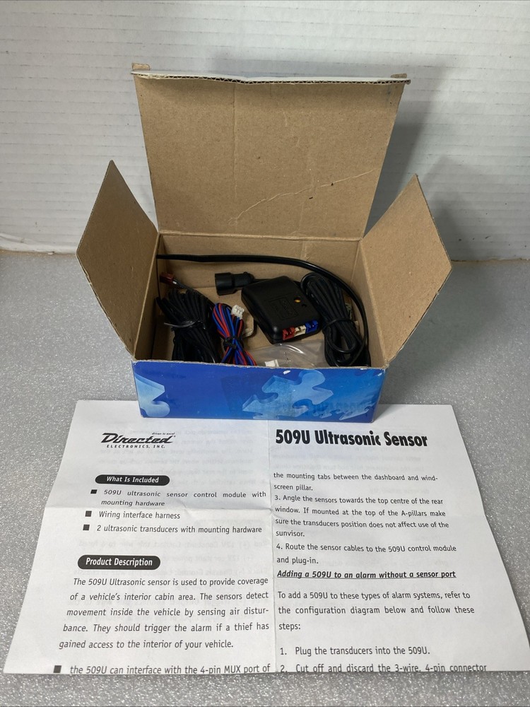 Directed Electronics DEI Model: 509U Install Essentials Ultrasonic Sensor Kit