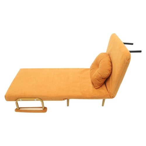 3 IN 1 Convertible Sofa Bed Folding with Pillow & 5-Position Adjustable Backrest