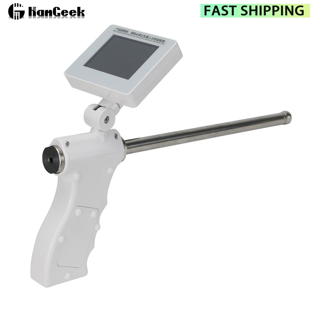 Insemination Kit for Cows Cattle Visual Insemination Gun with Adjustable Screen