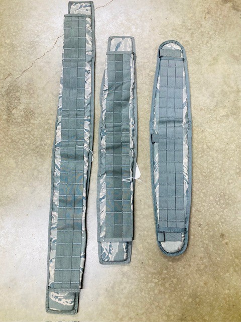 Military Support Tactical Molle Padded Support Belt - assorted sizes; see below