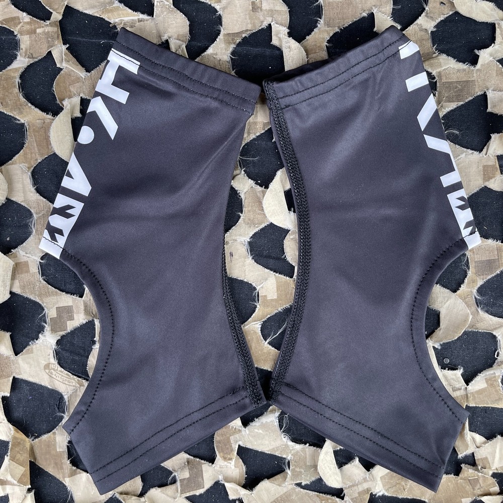 NEW HK Army Cleat Covers - Short - Slash Black - Small/Medium