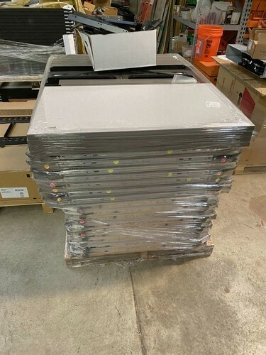 Gray Office Cubicles/Dividers