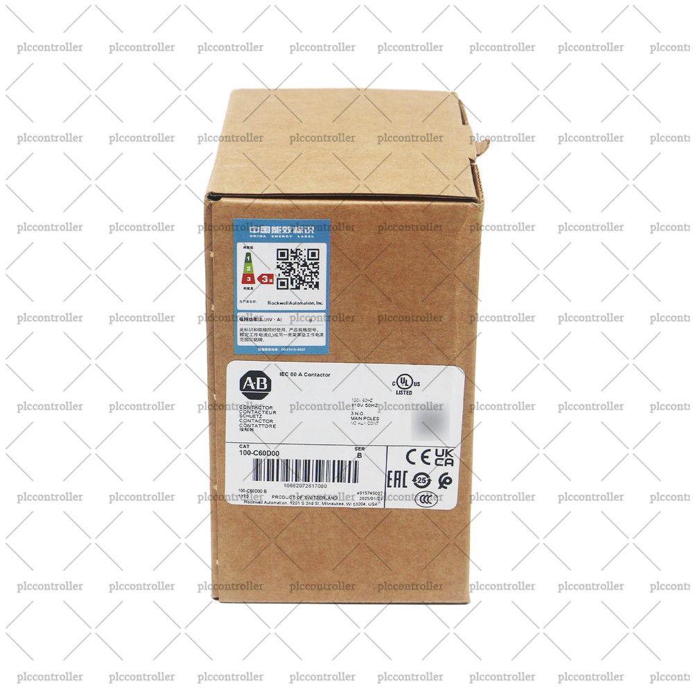 Brand New 100-C60D00 Allen-Bradley 100-C IEC Contactor, Screw Terminals