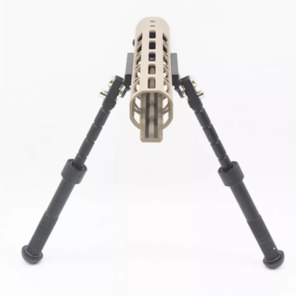 6''-9'' Adjustable M-LOK Bipod Side Rail Direct Attach 5 Settings for Leg Length