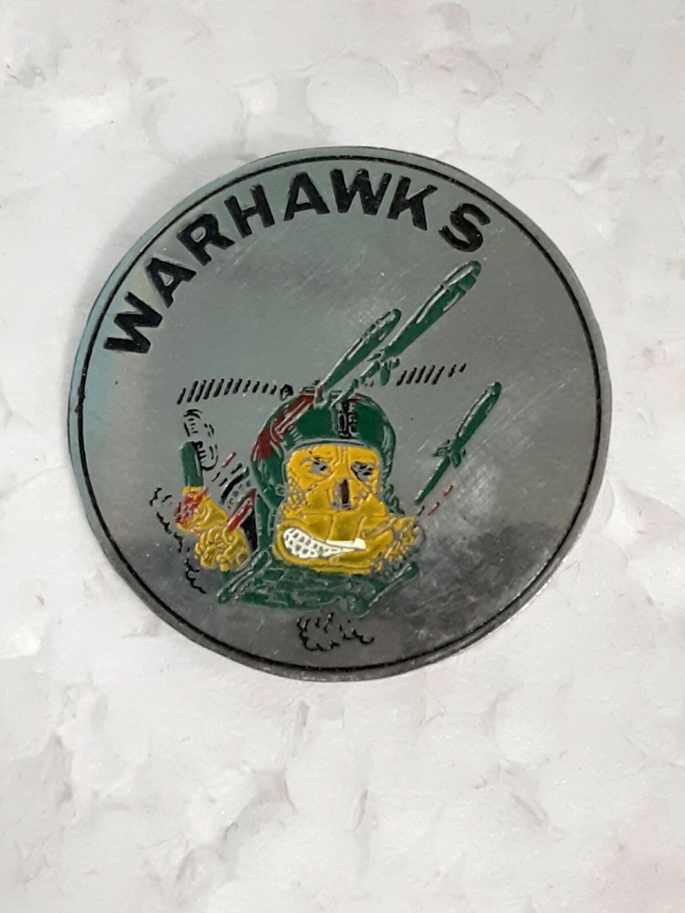 VINTAGE WARHAWKS MILITARY PIN