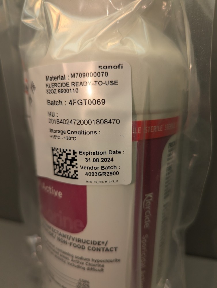 Klercide™ Sporicidal Active Chlorine