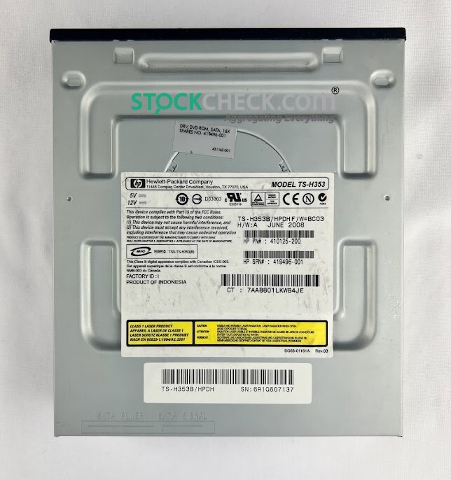 HP 410125-200 SATA DVD-ROM Drive