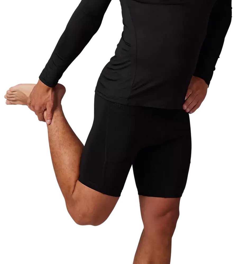 Fox Racing Tecbase Mens Compression Shorts Black MD