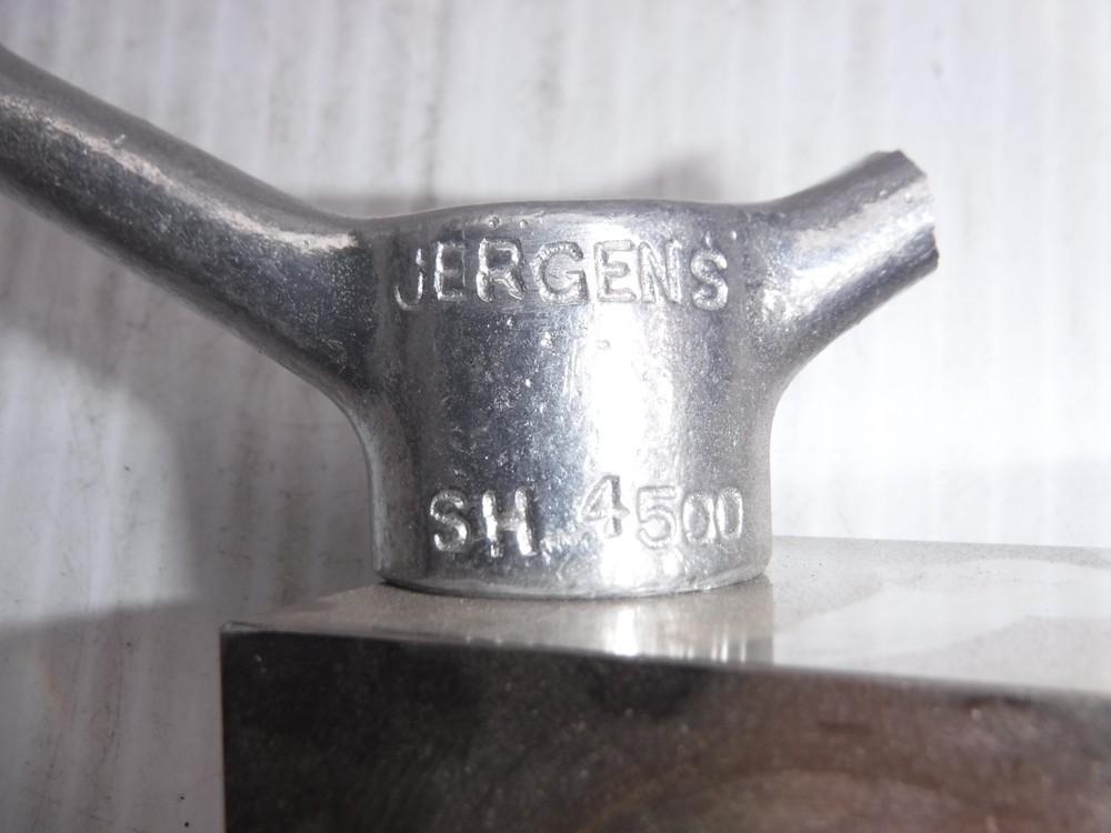 Unbranded Horizontal Microscope Head Mount w/ Two ** Broken ** Jergens Handles