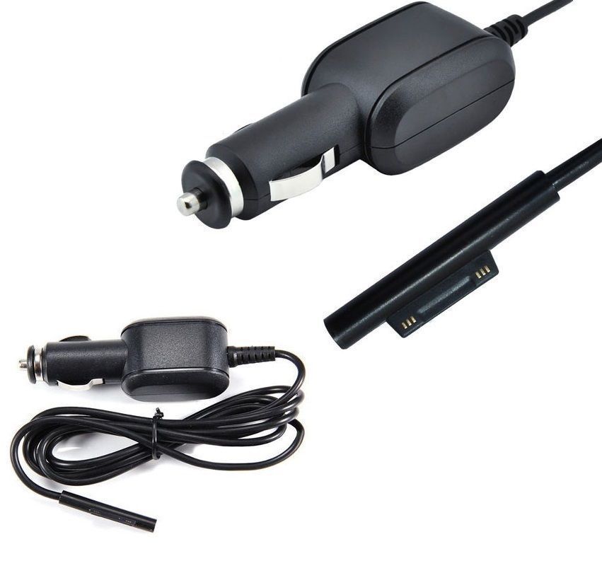 Cigarette Lighter Power Supply Adapter Car Charging Unit for Surface Pro 3/Pro 4