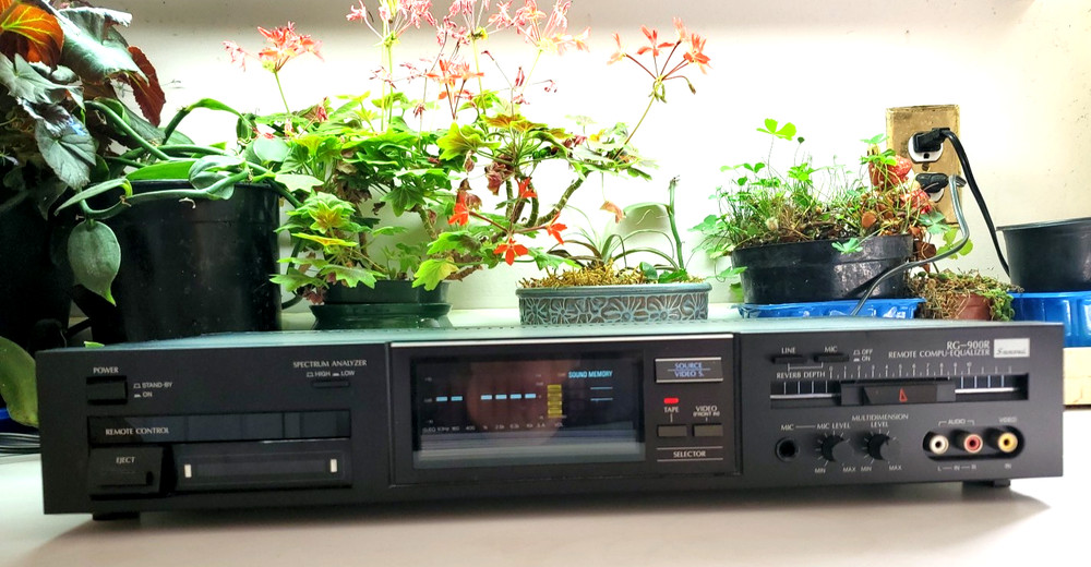 Sansui RG-900R Computer Control Equalizer Analyzer No Remote Tested!
