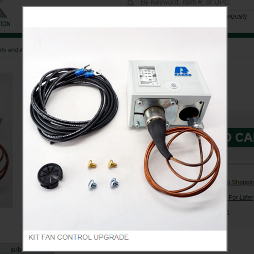 KIT FAN CONTROL UPGRADE #1051158-01
