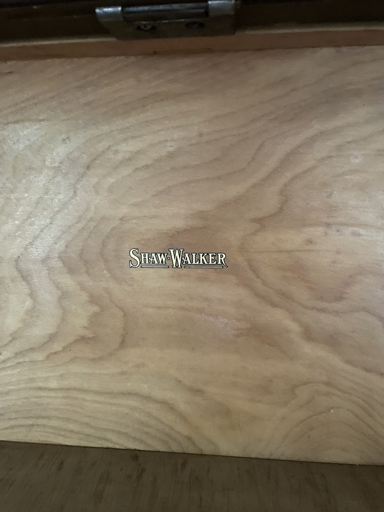 Shaw Walker Barrister Bookcase, Antique (5 Shelf)
