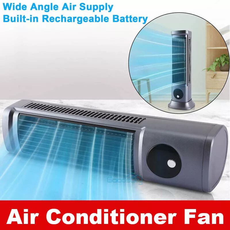 Cooling, Portable Air Conditioner Cooling Fan Quiet with 3 Speeds