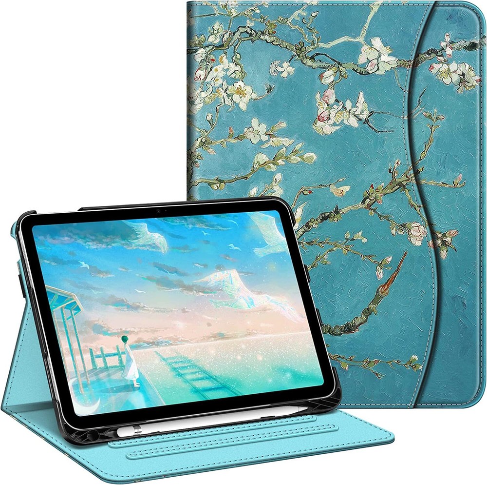 For iPad 10th Gen 10.9" (2022) Multi-Angle Viewing Protective Stand Case Cover