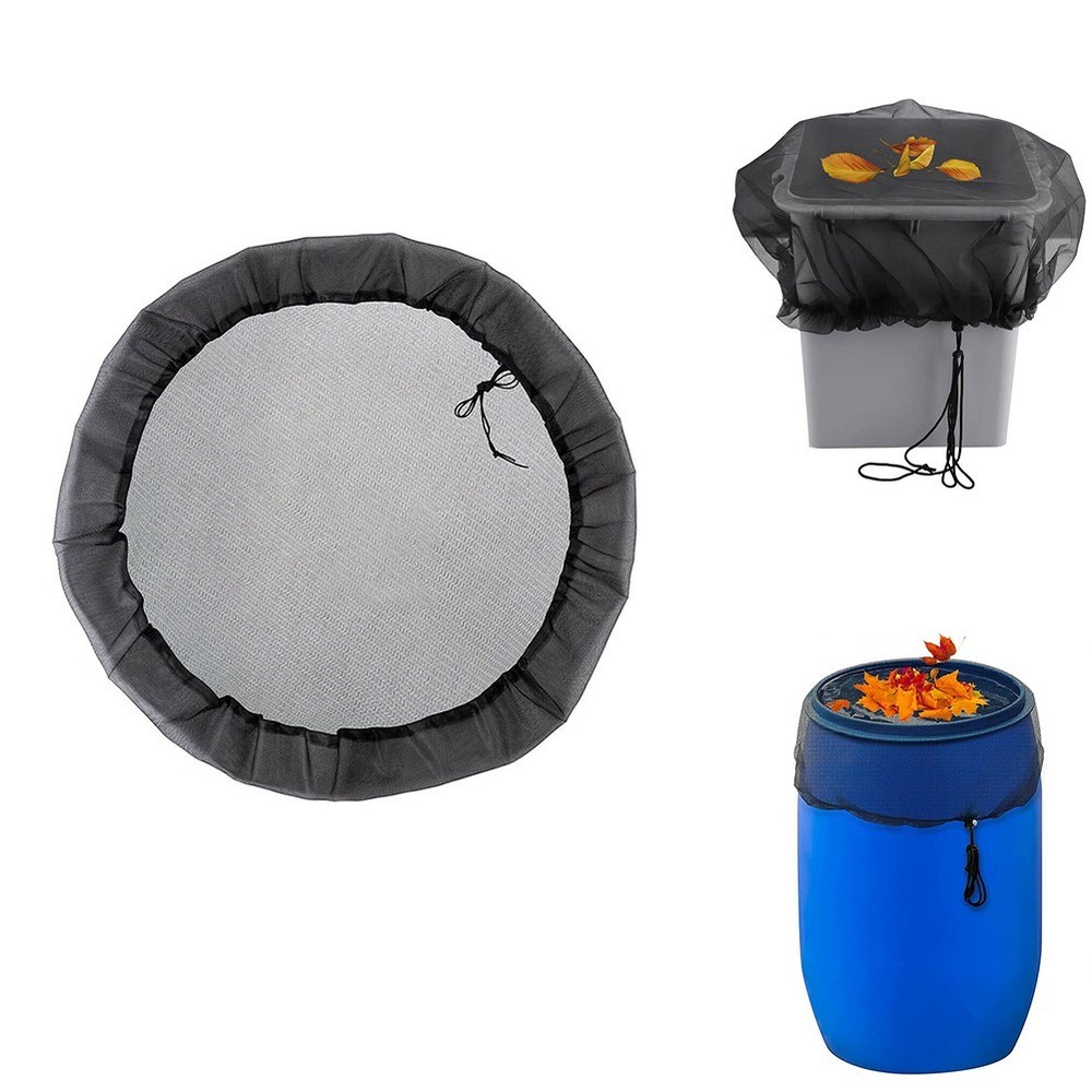 Mesh Rain Cover for 60CM Diameter Water Containers with Adjustable Drawstring