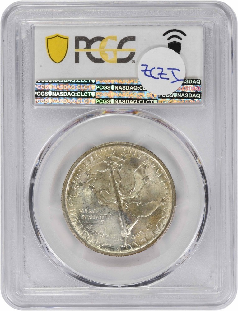 1936 Cleveland Commemorative Silver Half MS64 PCGS Mint State 65