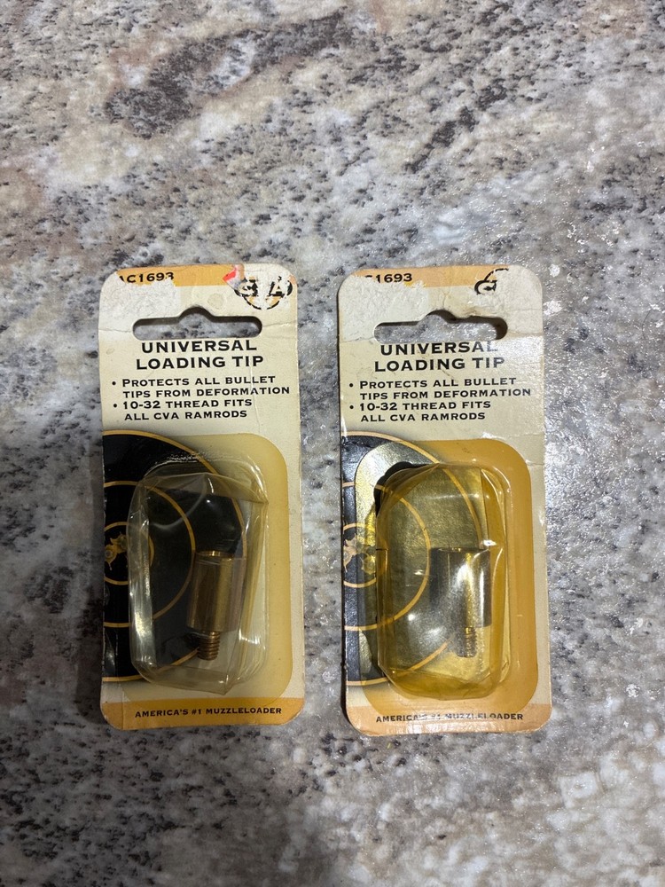 CVA UNIVERSAL LOADING TIP 10X32 #AC1693 BLACK POWDER MUZZLELOADER NOS SABOT