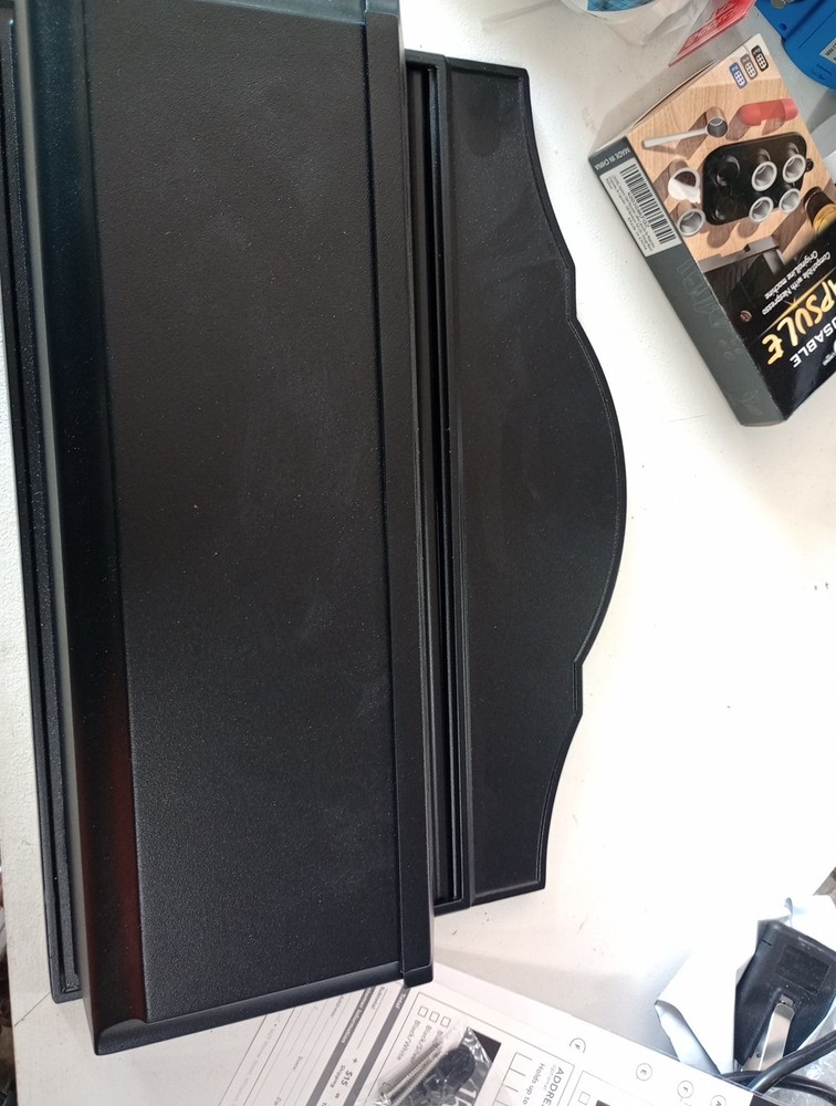 Whitehall Colonial Wall Mailbox Black.           #16600