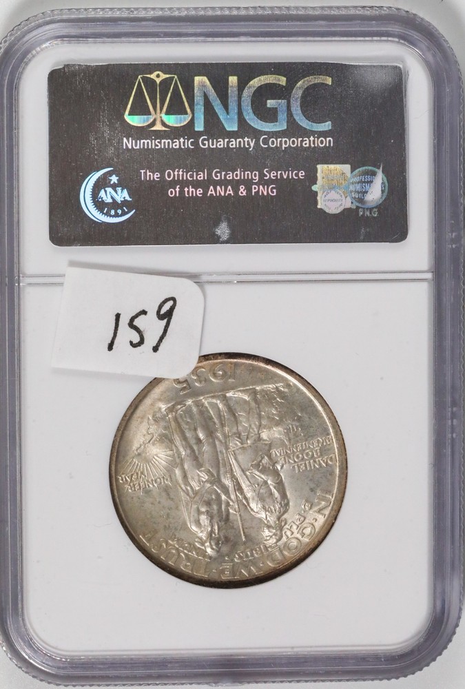 1935 Boone Commemorative Half Dollar — NGC MS65