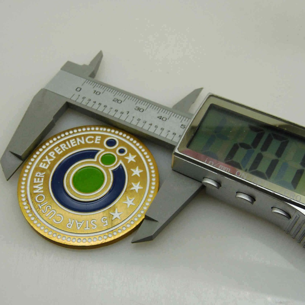 5 STAR CUSTOMER EXPERIENCE CHALLENGE COIN