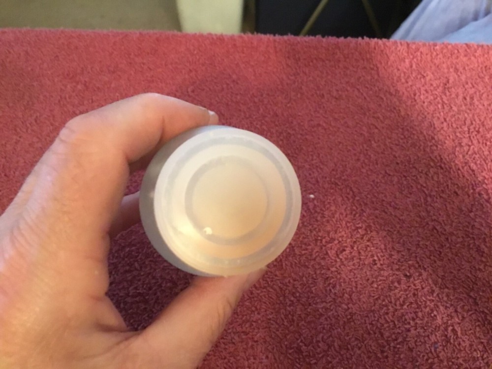 Empty Estée Lauder Youth Dew Creamy Milk Bath Bottle