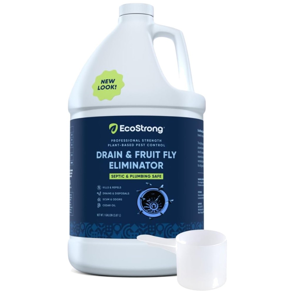All-Natural Fruit Fly Drain Treatment