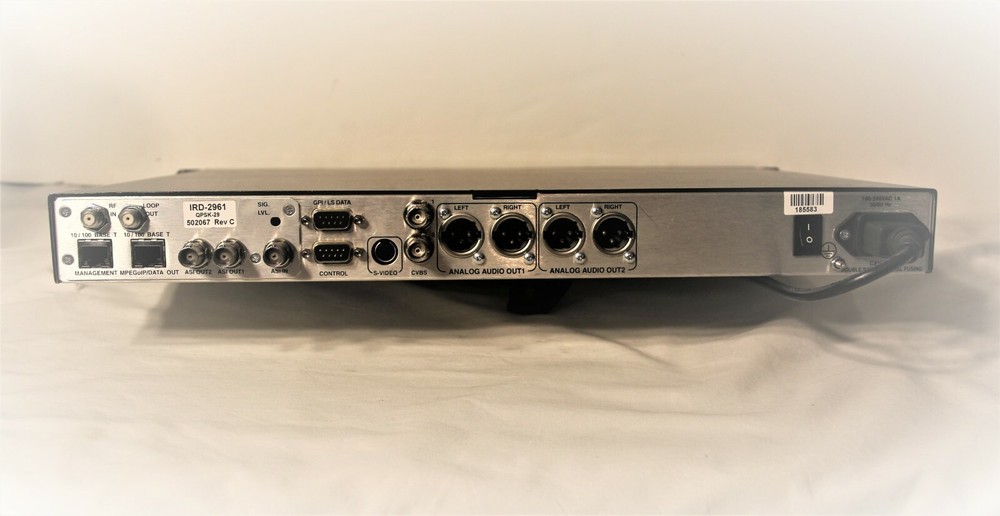 SCOPUS IRD-2960 Professional MPEG-DVB ATSC Integrated Receiver Decoder