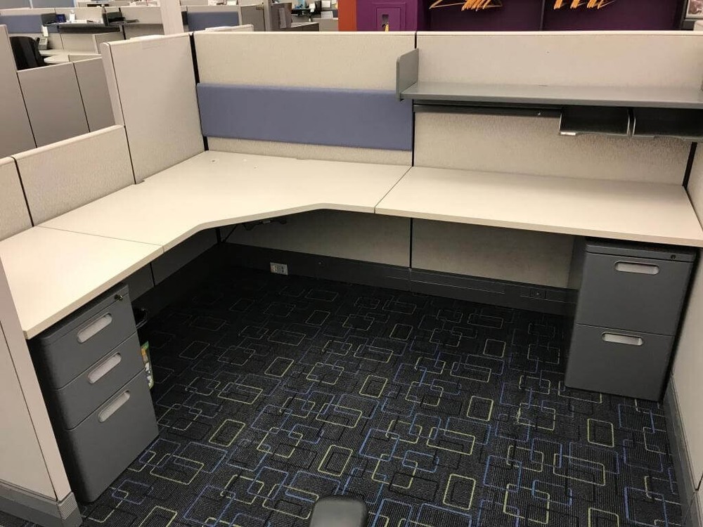 Herman Miller AO3 8x6 Used Cubicles