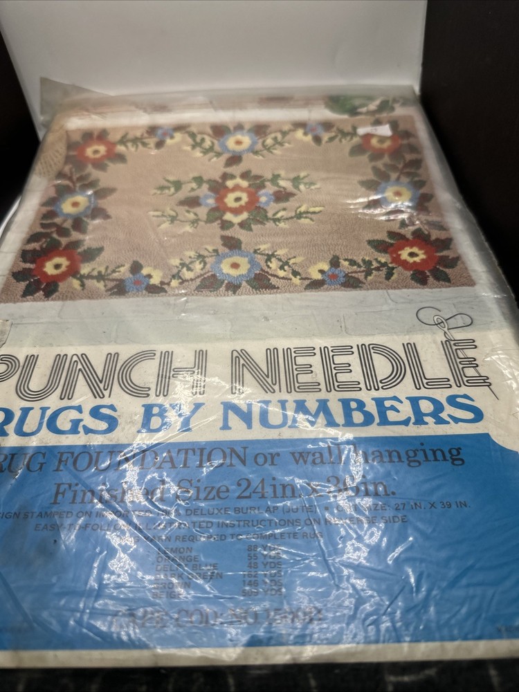 Punch Needle Rugs By Numbers Kit 1500D
