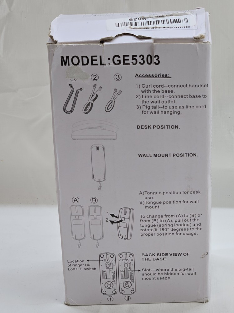 Golden Eagle 5303RED Trimstyle Visual Ringer Red