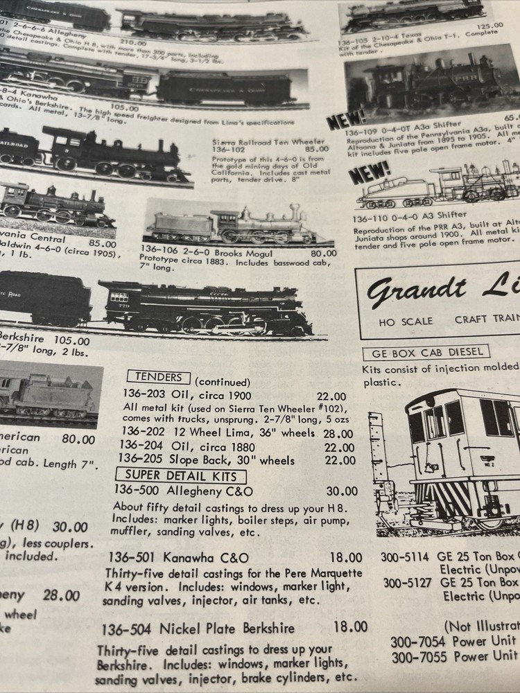 Walthers - 1982 HO Railroad Catalog & Craft Train Reference Manual