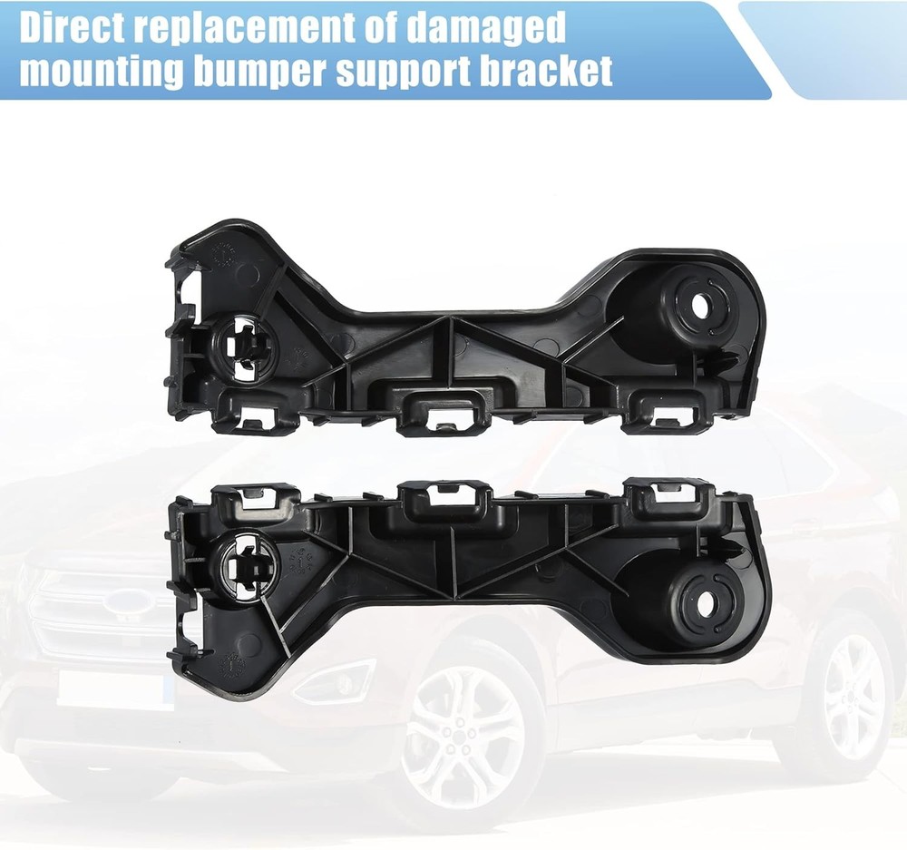 1 Pair Front Bumper Mount Support Bracket for Edge 2011-2014 for MKX 2012-2015 B