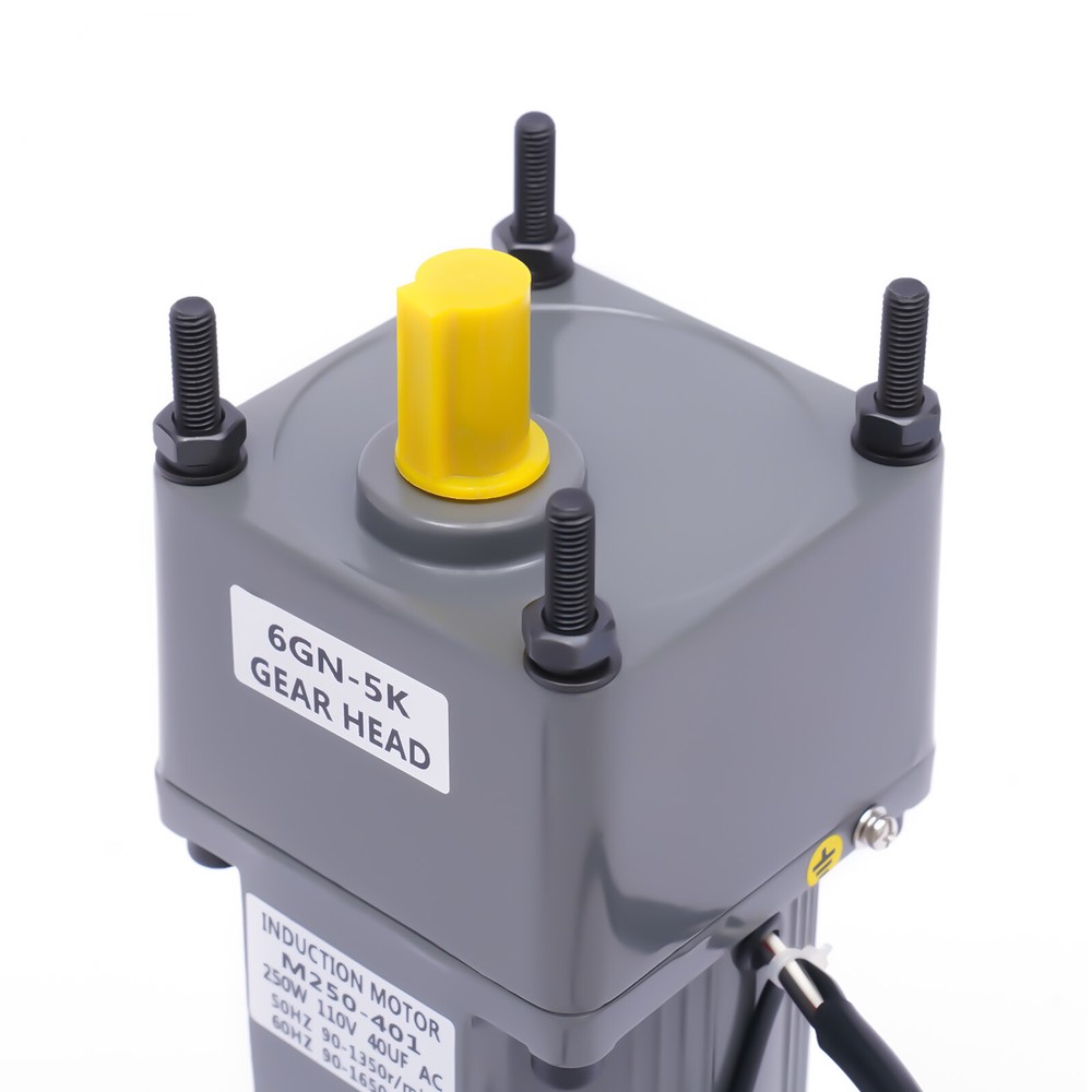 250W 110V AC Gear Motor with Variable Speed Controller and Bracket Single-Phase