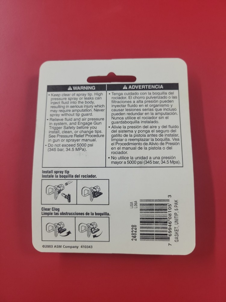 ASM Uni-Tip Seal 248228