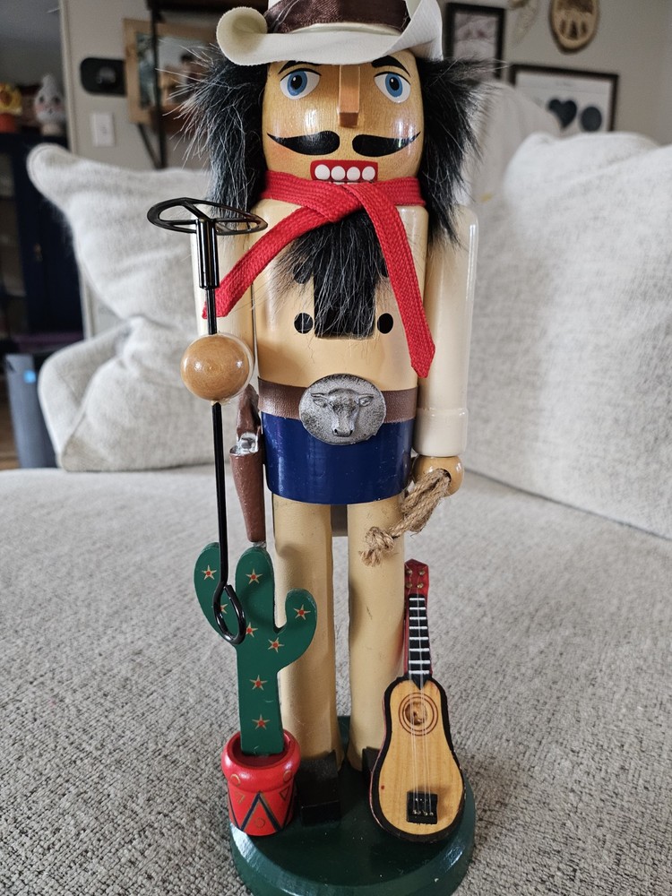Cowboy Wooden Nutcracker