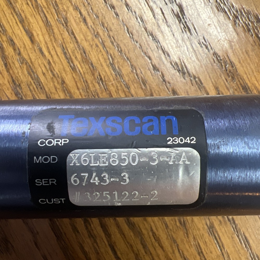 Texscan Model X6LE850-3-AA, Series 6743-3