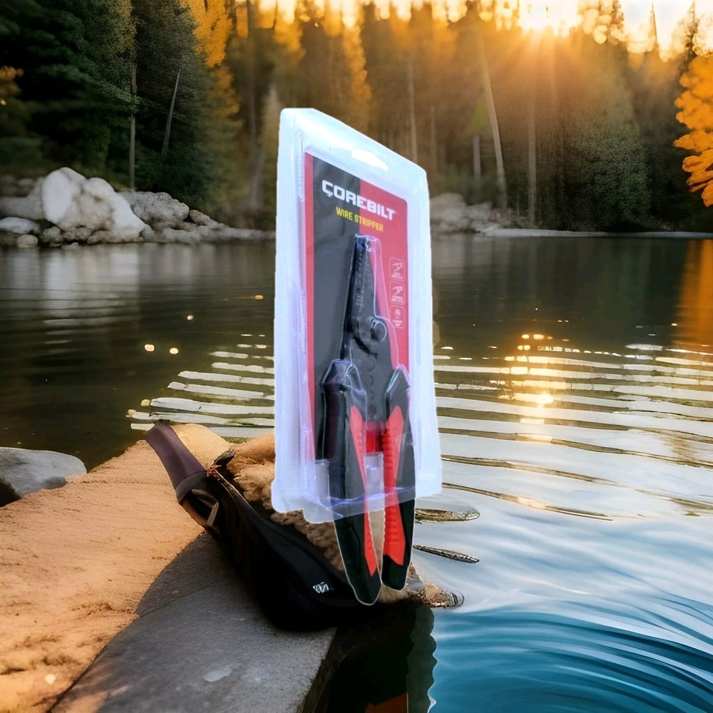 Corebilt Wire Stripper 8.5" Solid Wire Sizes  8-20