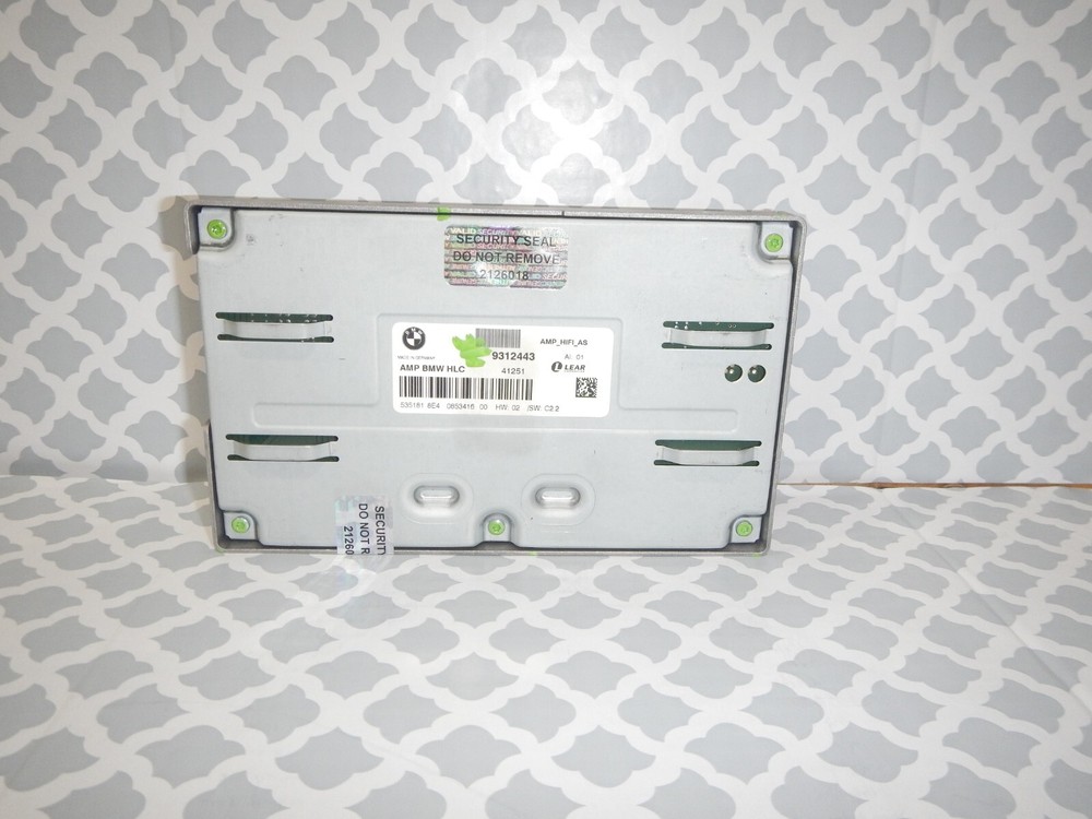 2015 BMW X1 OEM Amplifier " Lear" 9312443