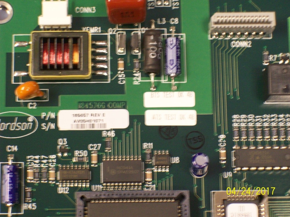 NORDSON CIRCUIT BOARD 185657G COMP , 185657 REV E