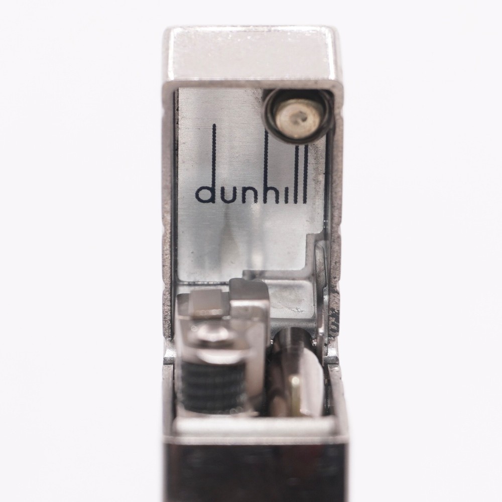 Dunhill Lighter Palladium 4 LINE Pattern_Ultrasonically cleaned _Working